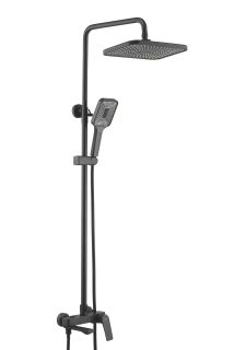 Душевая стойка Shevanik S9136H чёрный